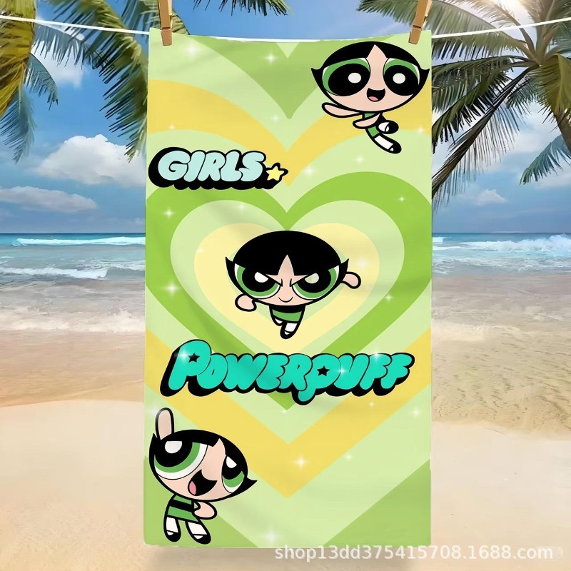 Home Goods Bathroom - Hot The Powerpuff and Girls Series
