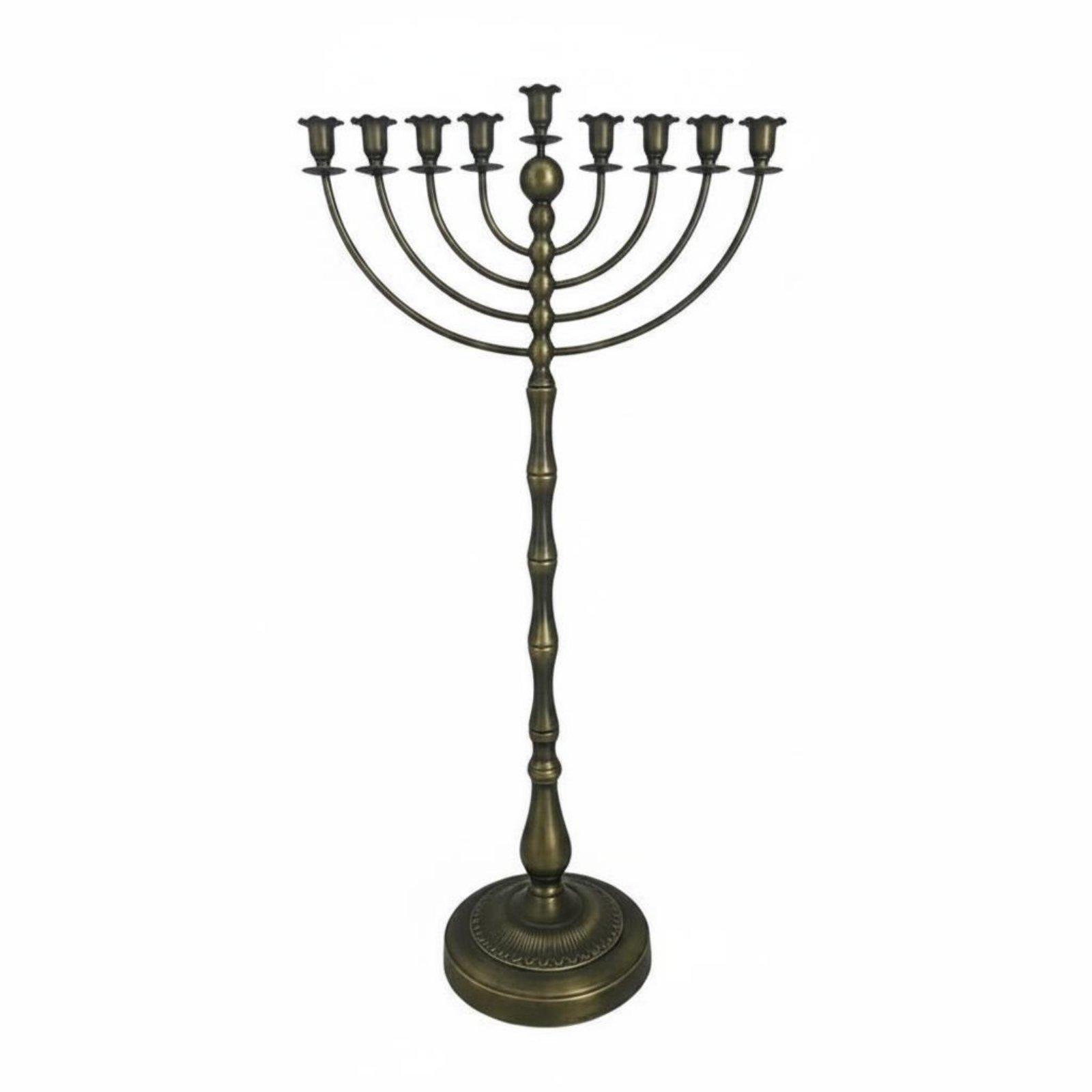 Home & Bathroom Building Products Pte Ltd Reviews - Antique Bronze Menorah Stand Metal Construction