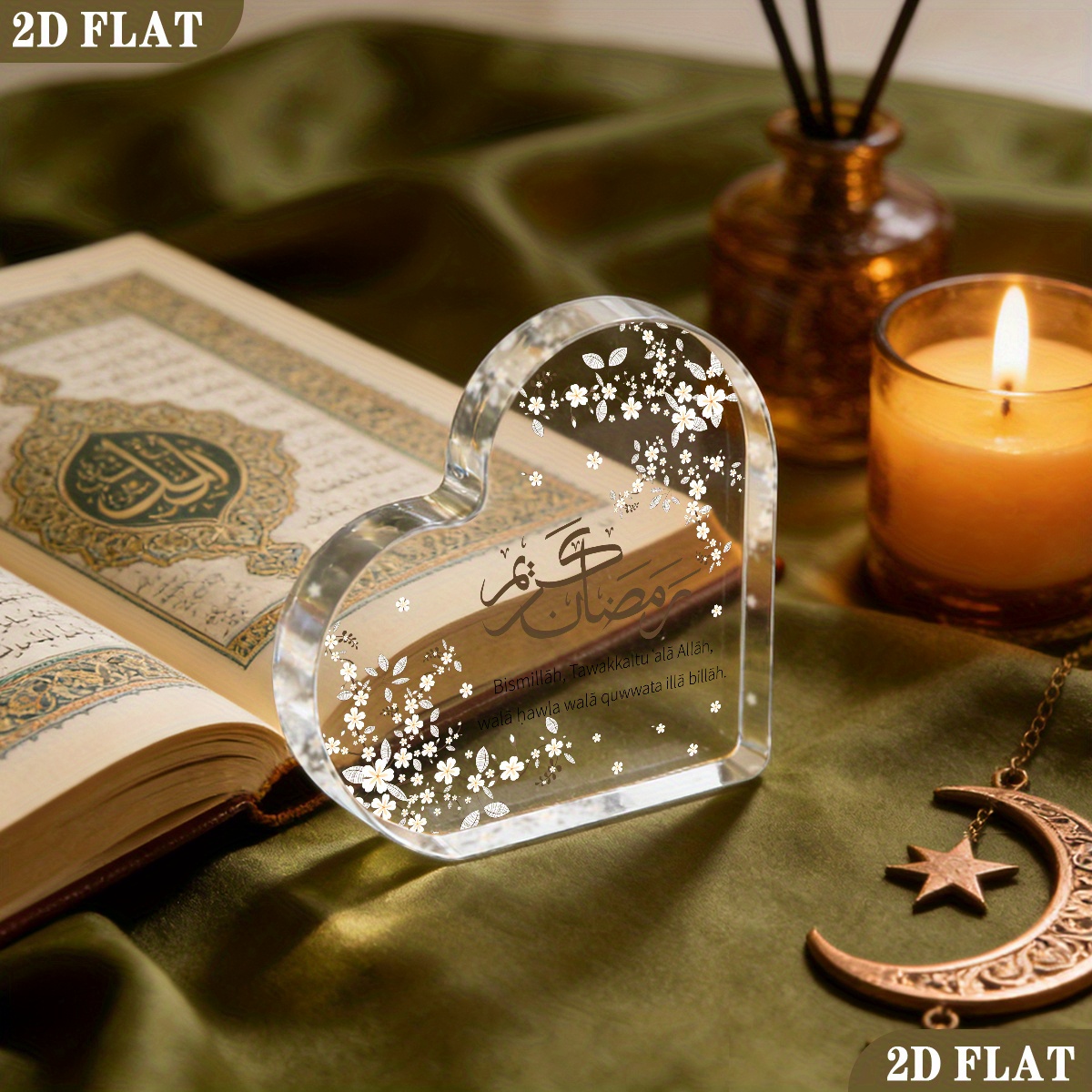 Home & Bathroom Building Products Pte Ltd Reviews - CIFBUY Acrylic Plaque 2D Flat Heart