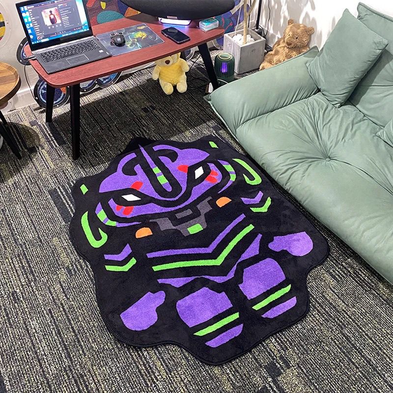 Home Goods Bathroom - NEON GENESIS EVANGELION Designer Plush Rug