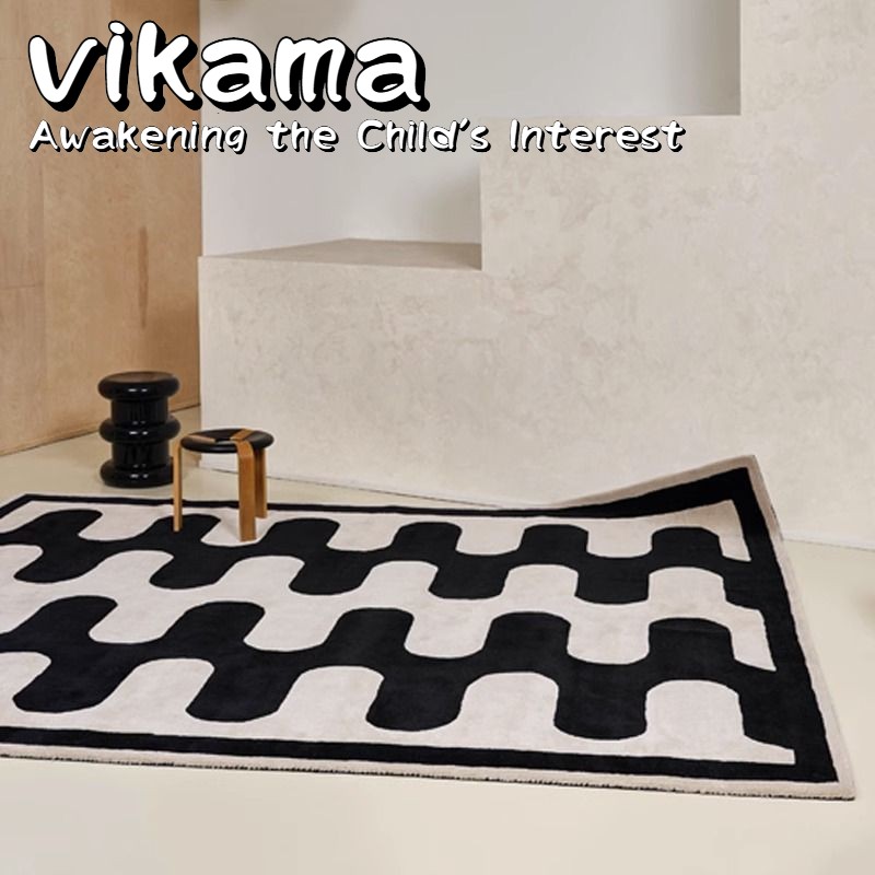 Home Bathroom Design Simple - VIKAMA Simple Lines Plush Faux Cashmere