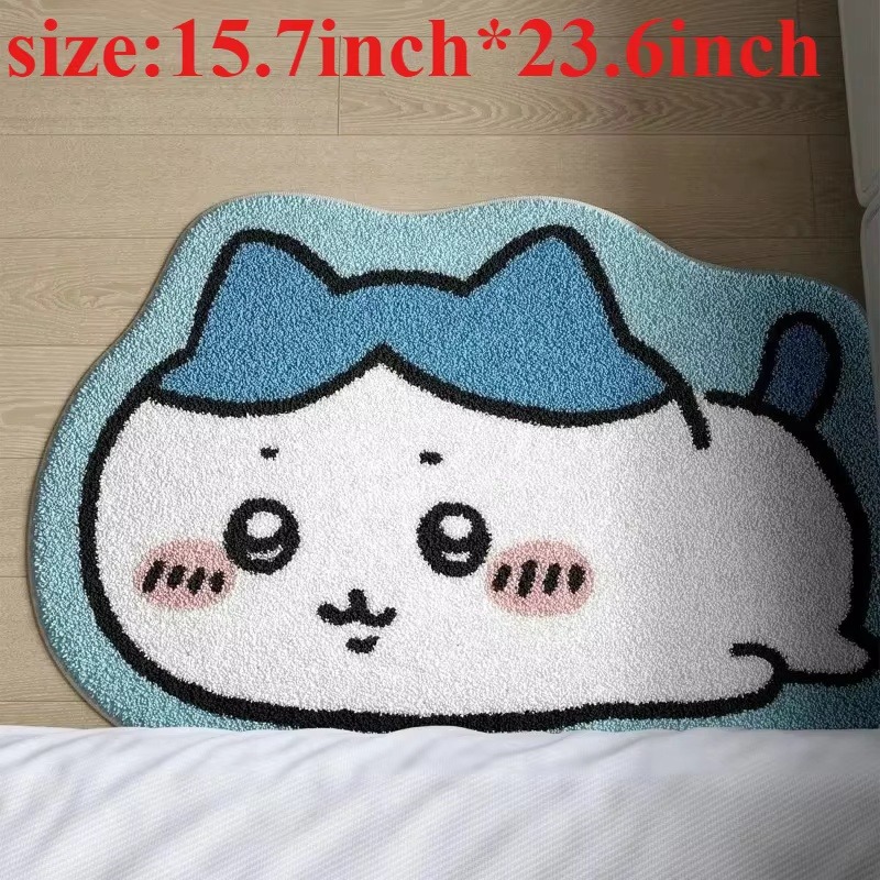 Hot Chiikawa Cartoon Rug Anime - огляд і ціна Home Goods Bathroom