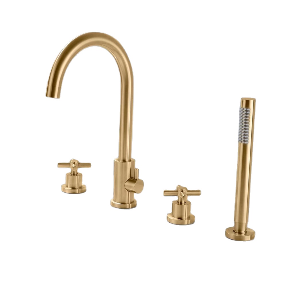 2021 Luxury Design Brushed Gol - огляд і ціна Home Bathroom Design Simple