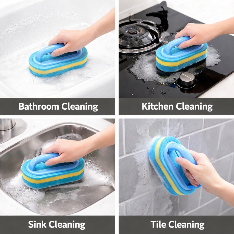 Household Cleaning Brush with  - огляд і ціна Home Bathroom Products