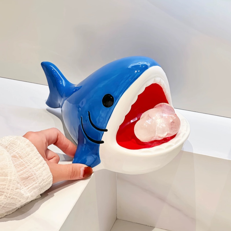 Cute Cartoon Big Mouth Shark S - огляд і ціна Home Edit Bathroom Storage