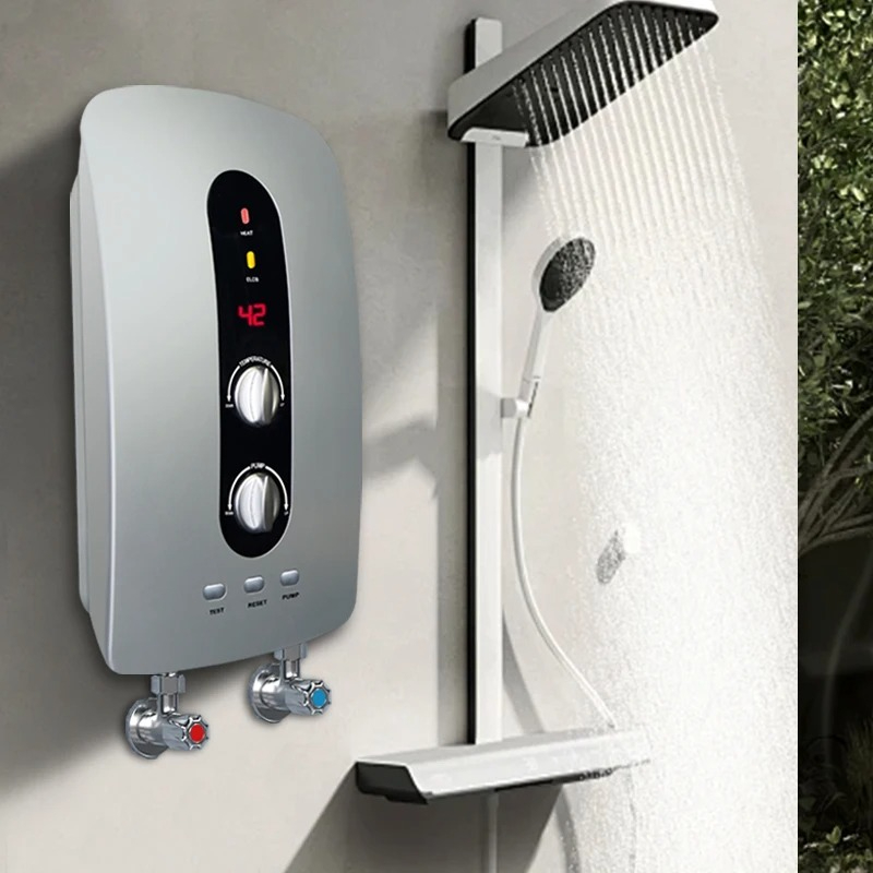 Oem 2025 Pump Portable Red Cop - огляд і ціна Home Bathroom Geyser