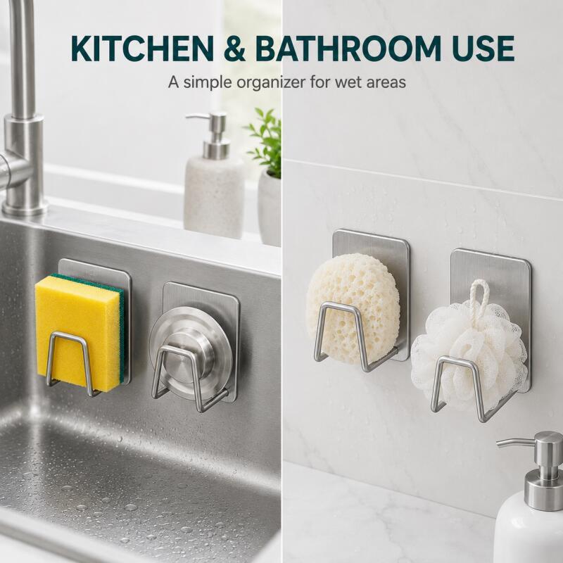 Self-Adhesive Stainless Steel  - огляд і ціна Home Bathroom Products