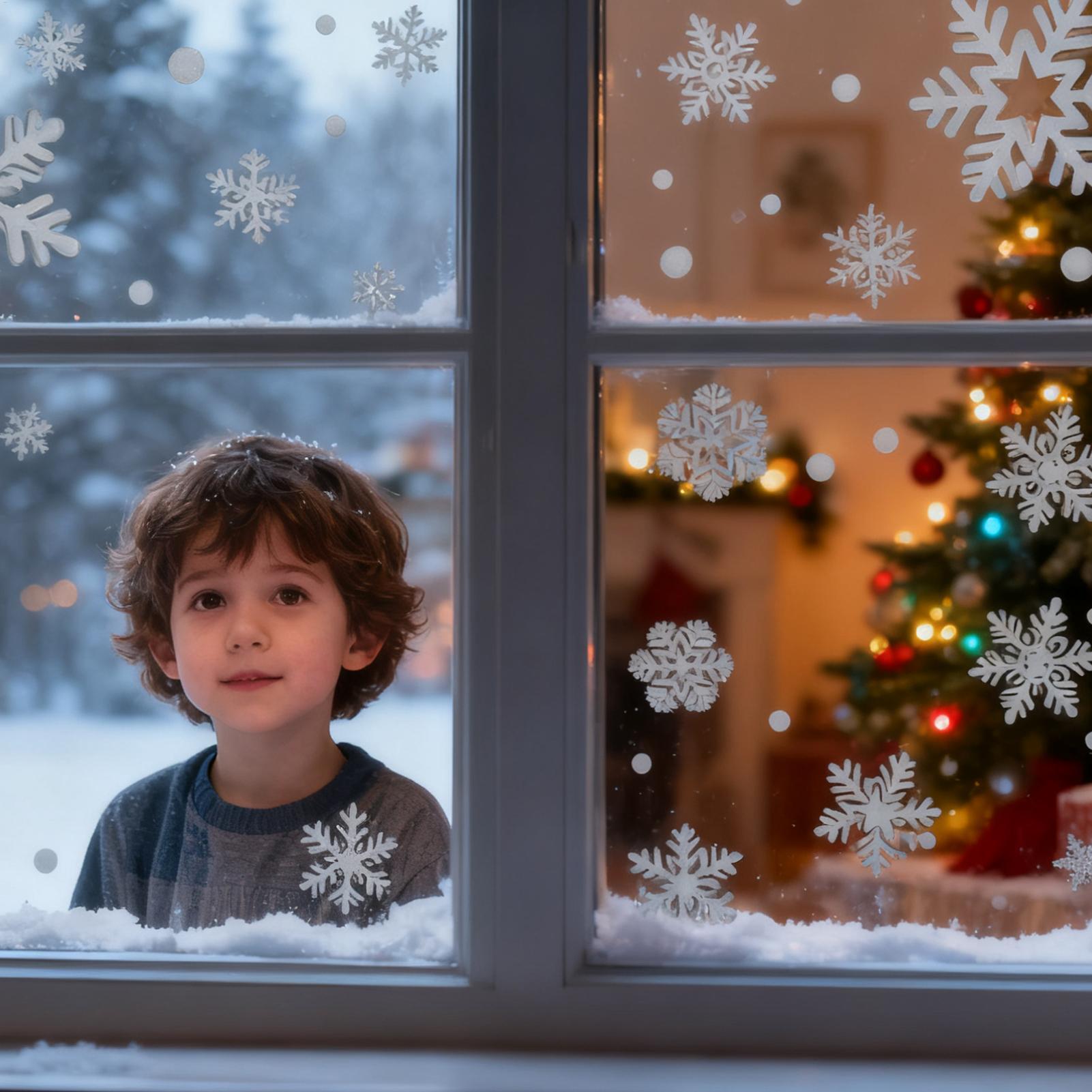 Holiday Window Clings Static R - огляд і ціна Home Bathroom Door