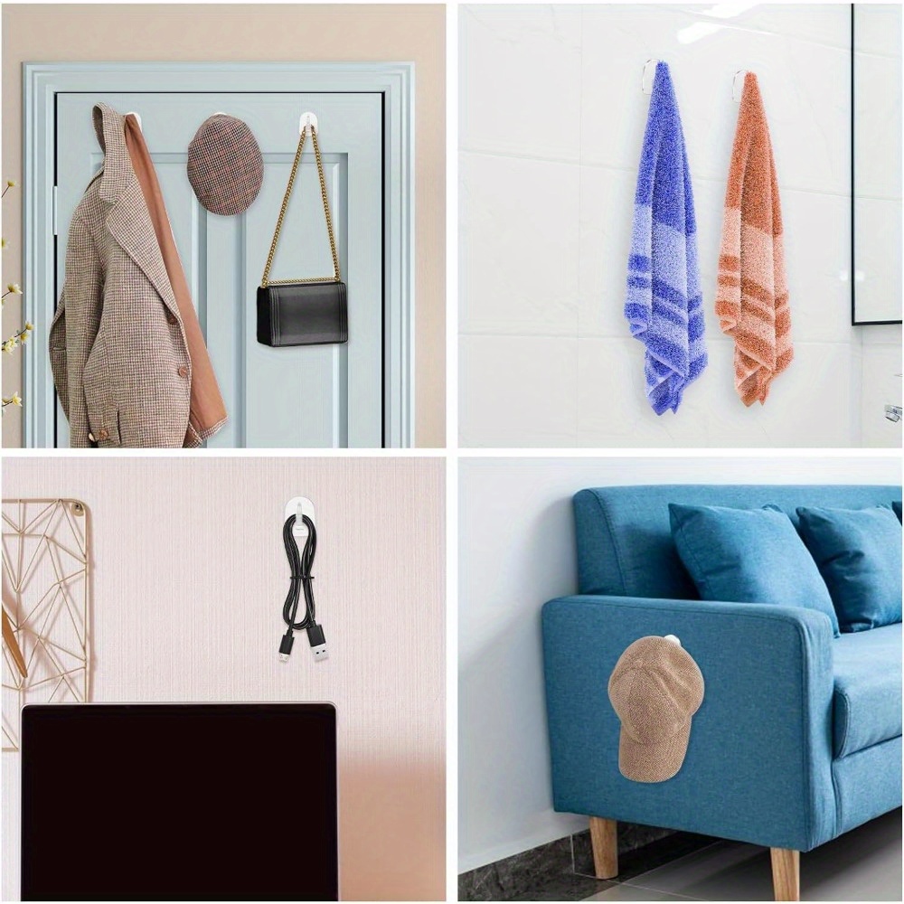 10-piece simple mini sticky ho - огляд і ціна Home Bathroom Door