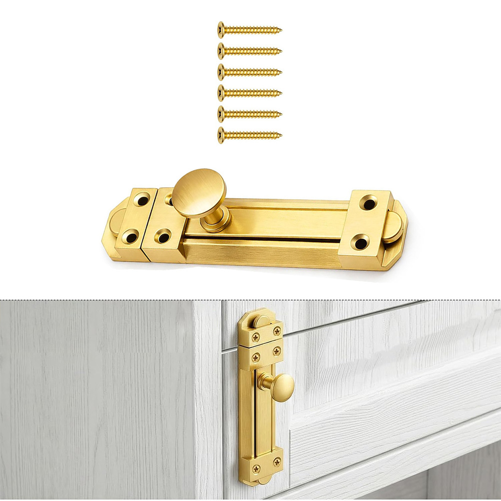 5 Inch Solid Brass Sliding Doo - огляд і ціна Home Bathroom Door