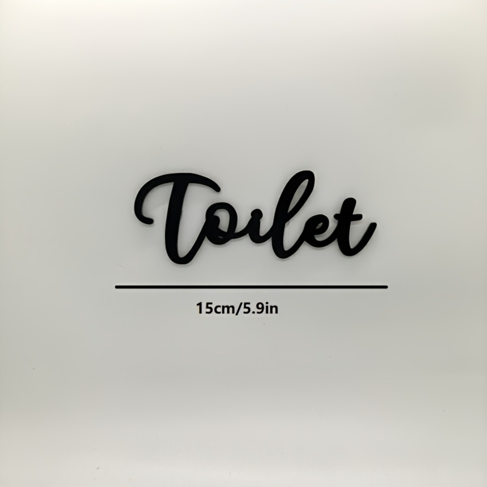CIFBUY Modern Plastic Letter S - огляд і ціна Home Bathroom Door