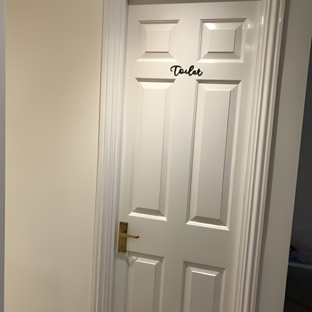 CIFBUY Modern Plastic Letter S - огляд і ціна Home Bathroom Door