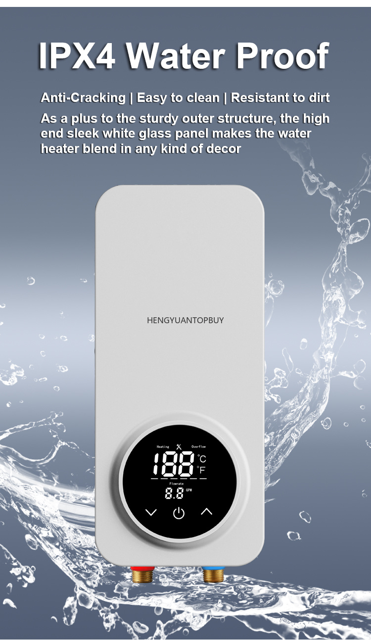 Mini  Instant Tankless Electri - огляд і ціна Home Bathroom Geyser