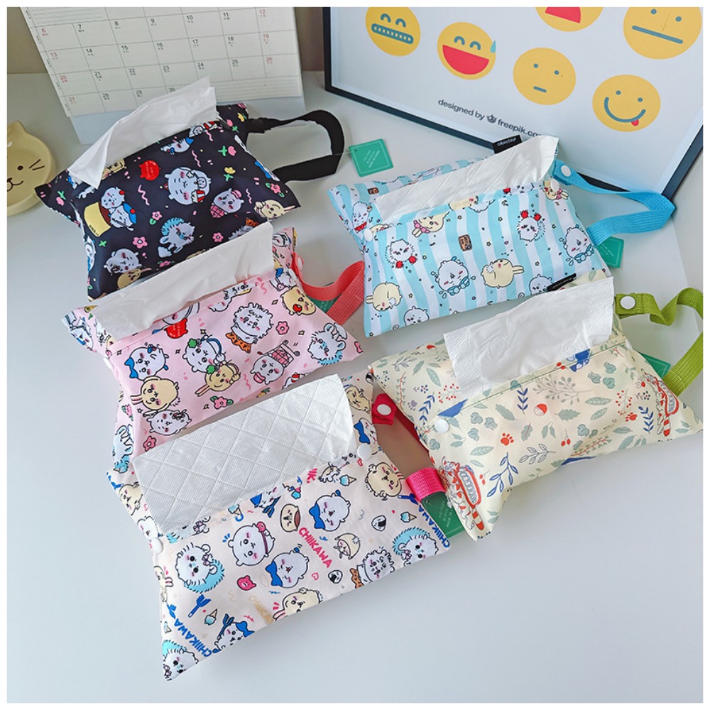 New Cartoon Tissue Storage Bag - огляд і ціна Home Edit Bathroom Storage