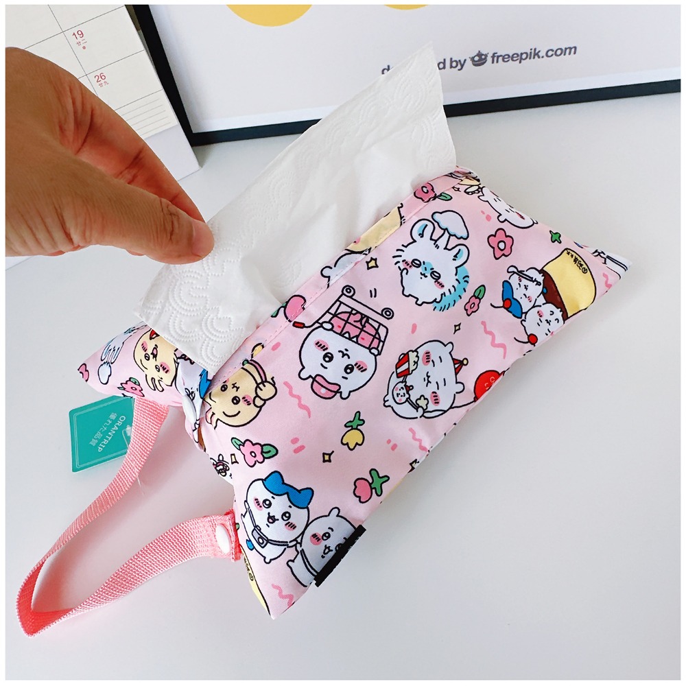 New Cartoon Tissue Storage Bag - огляд і ціна Home Edit Bathroom Storage