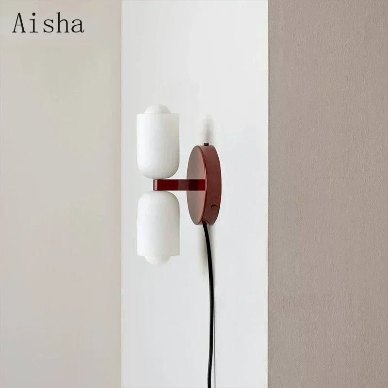 Glass Wall Light Simple Double - огляд і ціна Home Bathroom Design Simple