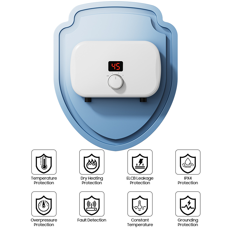 Home Mini 5000W 5500kW Tankles - огляд і ціна Home Bathroom Geyser