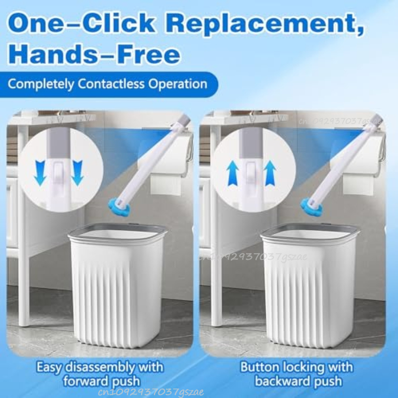 Toilet Brush One-Click Disposa - огляд і ціна Home Bathroom Products