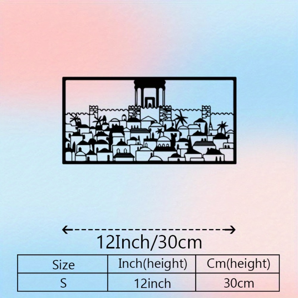 CIFBUY Metal Wall Art Jerusale - огляд і ціна Home & Bathroom Building Products Pte Ltd Reviews