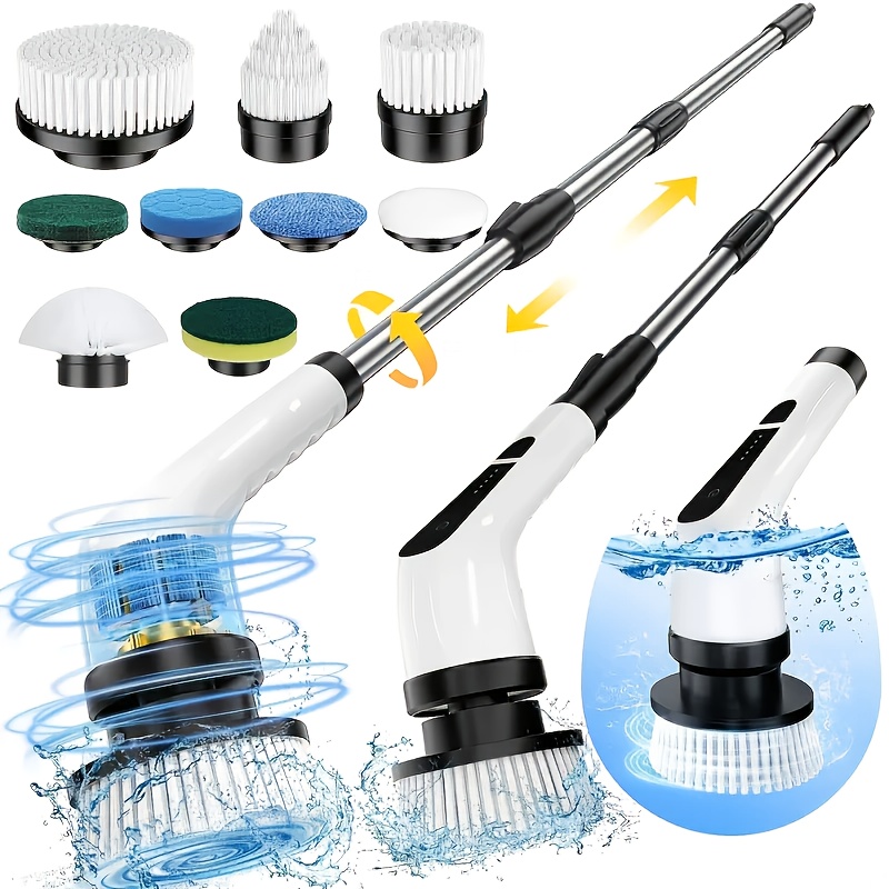 Electric Spin Scrubber 9-in-1  - огляд і ціна Home Bathroom Products