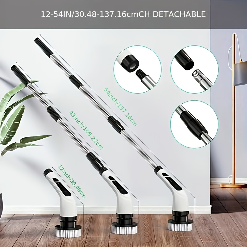 Electric Spin Scrubber 9-in-1  - огляд і ціна Home Bathroom Products